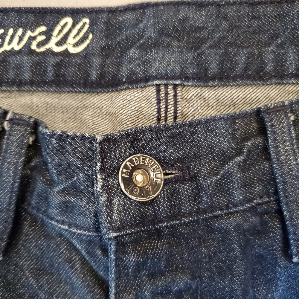 Madewell Cuffed Jean Shorts Women's Size 27 - Picture 4 of 9